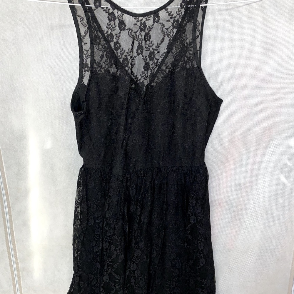 Forever 21 Black Lace Dress